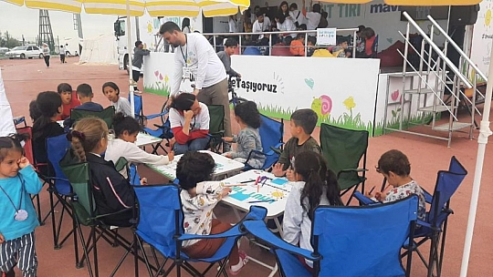 Depremzede Çocukların Yüzü Etkinliklerle Güldü