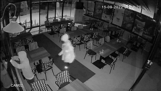 Acemi hırsızlar önce kameraya, ardından polise yakalandı