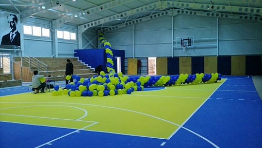 Saran'dan Elazığ'a Spor Salonu