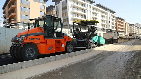 Ali Rıza Septioğlu Bulvarı'ndaki Yol Çalışmaları Tamamlandı