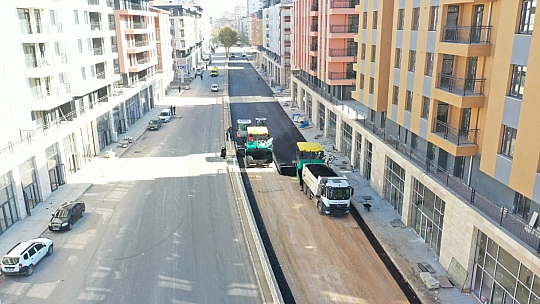 Ali Rıza Septioğlu Bulvarı'ndaki Yol Çalışmaları Tamamlandı