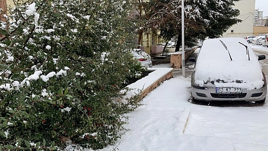 Elazığ'da yoğun kar yağışı, 269 köy yolunu kapattı