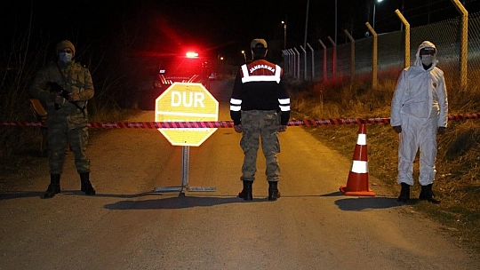 Elazığ'da bir köy karantinaya alındı