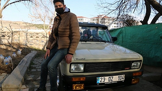 Bu araç 27 yaşında sadece 50 bin kilometre yol yaptı