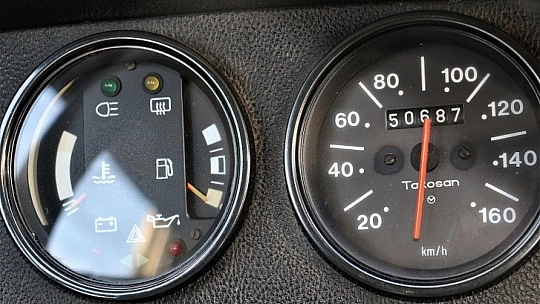 Bu araç 27 yaşında sadece 50 bin kilometre yol yaptı