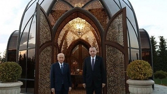 Cumhurbaşkanı Erdoğan ile MHP Lideri Bahçeli iftarda bir araya geldi
