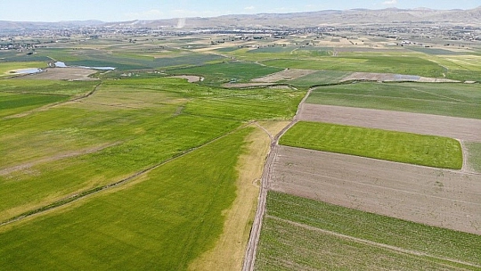 12 yıl önceki kuraklık tekrar baş gösterdi, kuruyan baraj havzasında tarıma başlandı