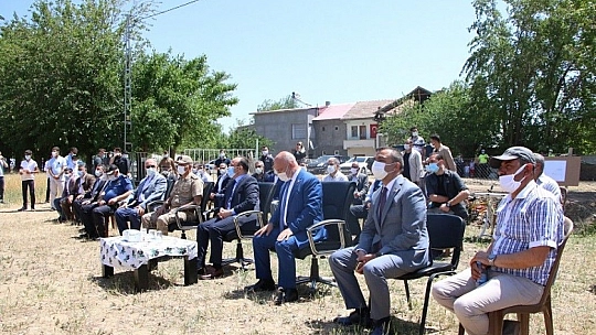 Elazığ Derviş Ali Camii'nin temeli atıldı