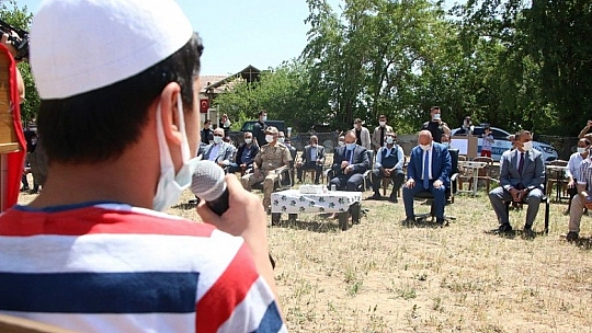 Elazığ Derviş Ali Camii'nin temeli atıldı