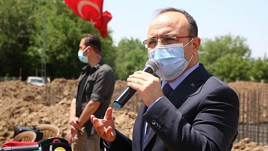 Elazığ Derviş Ali Camii'nin temeli atıldı