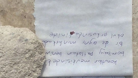 Elazığ'da ölümle biten araç yangınında 'Bombayı ben patlattım' notları dikkat çekti