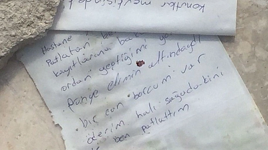 Elazığ'da ölümle biten araç yangınında 'Bombayı ben patlattım' notları dikkat çekti