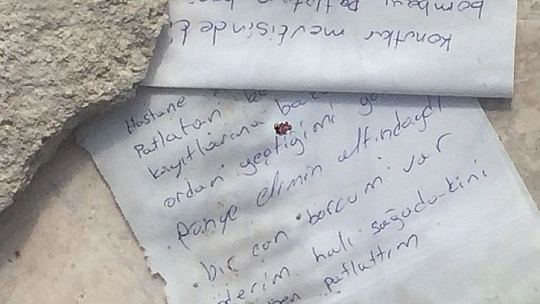 Elazığ'da ölümle biten araç yangınında 'Bombayı ben patlattım' notları dikkat çekti