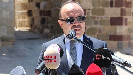 Harput'ta kazı sezonunu Vali Erkaya Yırık başlattı