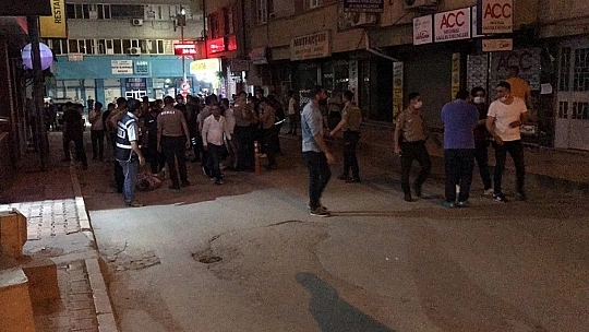 Denetim sırasında çıkan kavgaya polis müdahale etti