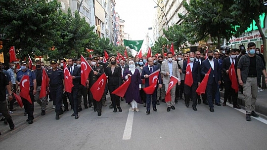 15 Temmuz Demokrasi ve Milli Birlik Günü törenle kutlandı