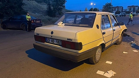 Elazığ'da trafik kazası: 2 yaralı