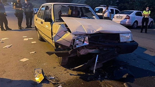 Elazığ'da trafik kazası: 2 yaralı