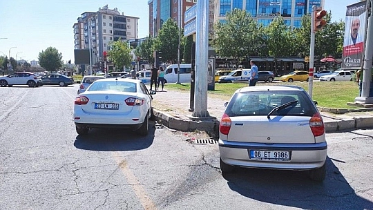 Elazığ'da trafik kazası: 2 yaralı