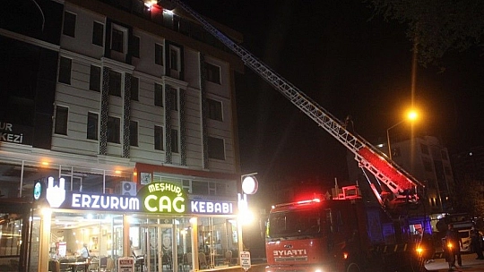 Elazığ'da baca yangını korkuttu