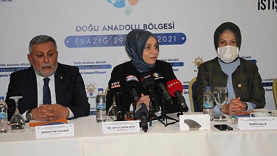 Ak Partili Usta, Elazığ'da STK'larla bir araya geldi