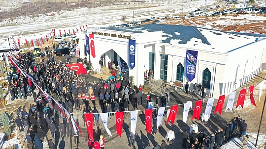 Elazığ Şehidini Unutmadı, Şehit Fethi Sekin Külliyesi Törenle Açıldı