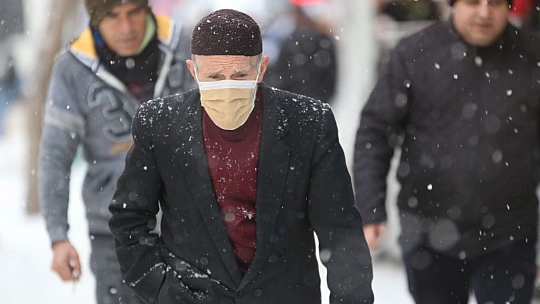 Elazığ'da Kar Sevinci