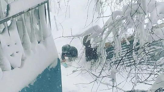 Elazığ'da 30 Haneli Köy, Kar Altında Kaldı