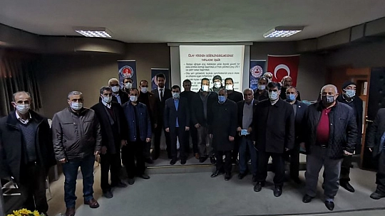 Elazığ'da Muhtarlara Eğitim Verildi