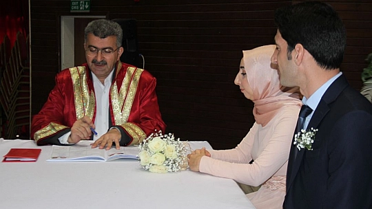 Nikah Dairelerinde 22.02.2022 Yoğunluğu