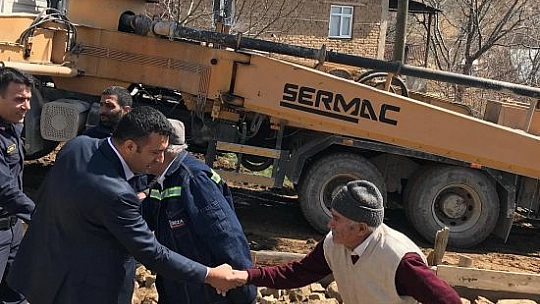 Engelli Vatandaş İçin Beton Yol Yapıldı