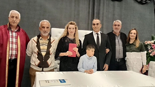 Rusya'dan Elazığ'a gelin geldi