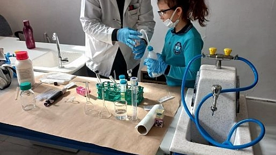 'Hayata Fısılda' e-Twinning projesi gerçekleştirildi