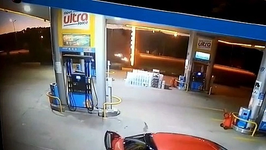Baba ve oğlu ayıran kazanın görüntüleri ortaya çıktı