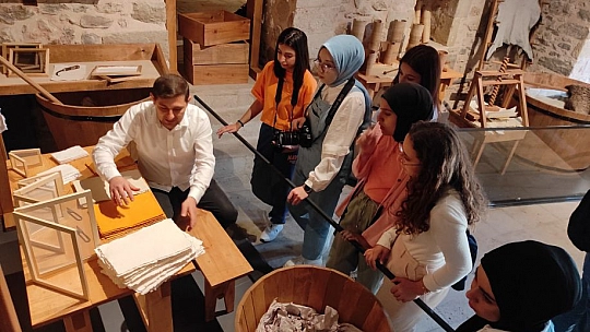 İletişim Lisesinden Basın Müzesine Ziyaret