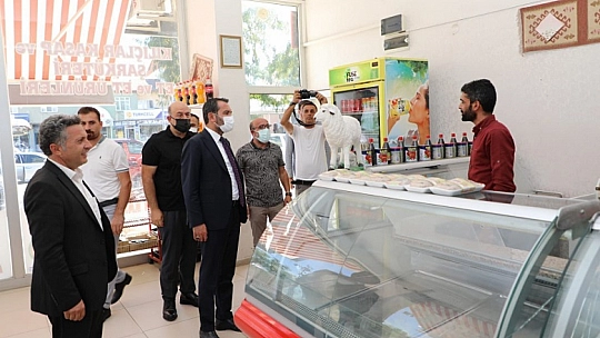 Başkan Şerifoğulları, Yazıkonak Beldesi'ni Ziyaret Etti