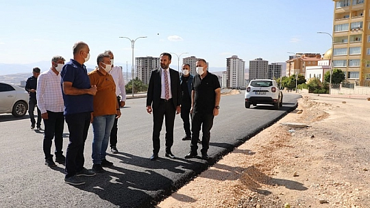 Başkan Şerifoğulları Yol Yapım ve Genişletme Çalışmalarını Yerinde İnceledi