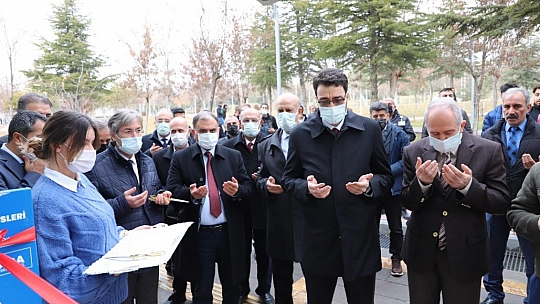 Fırat Üniversitesi'ne Yeni Bir Sosyal Alan Kazandırıldı