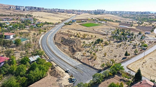 Çaydaçıra-Şahinkaya Yeni Bağlantı Yolu'nda Çalışmalar Tamamlandı