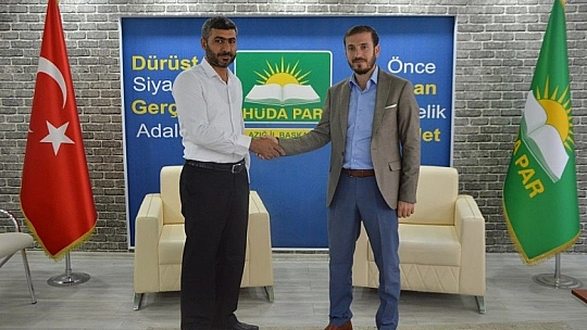 HÜDA PAR Merkez İlçe Başkanı Ferit Çeliköz oldu