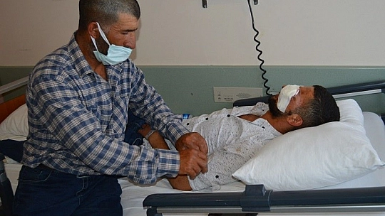 Buldukları havai fişek, sol gözüne mal oldu