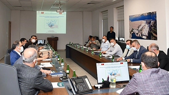 2021 Yılı Elazığ İl Su Yönetimi Koordinasyon Kurulu Toplantısı Gerçekleştirildi