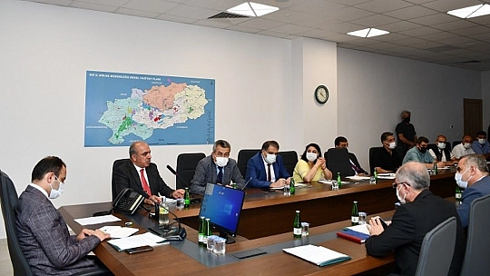 2021 Yılı Elazığ İl Su Yönetimi Koordinasyon Kurulu Toplantısı Gerçekleştirildi