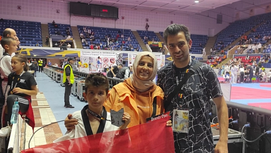 Elazığlı sporcu, Romanya'da 2. oldu
