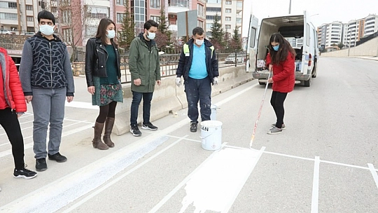 Elazığ Belediyesi'nden 'Yaya Önceliği Kırmızı Çizgimizdir' Kampanyasına Destek