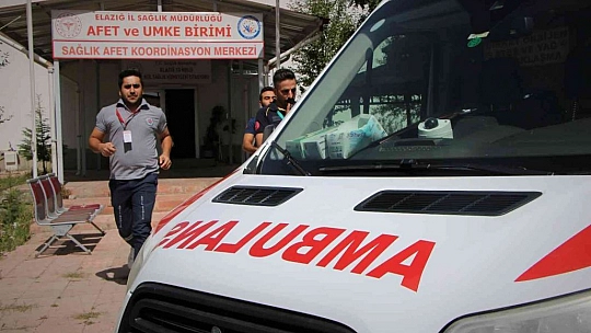 Elazığ'da 'Beyaz kod' tatbikatı gerçekleştirildi