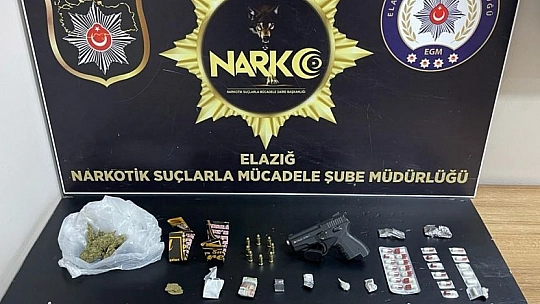 Elazığ'da Bir Haftada Uyuşturucudan 5 Tutuklama