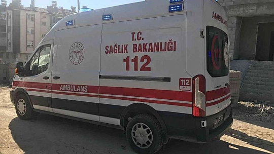 Elazığ'da İnşaat İşçisi Yük Asansörünün Altında Kaldı