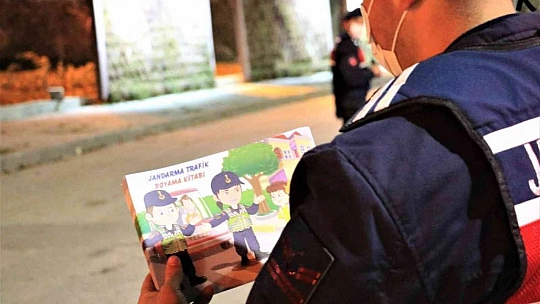 Elazığ'da jandarmadan tarihi Harput'ta -10 derecede yeni yıl denetimi