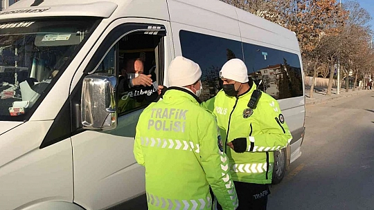 Elazığ'da Trafik Denetimi